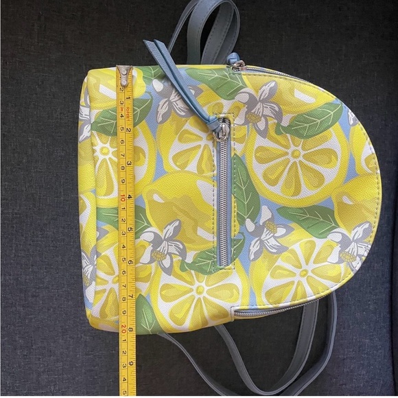 Lemon Print Mini Backpack - Picture 3 of 5